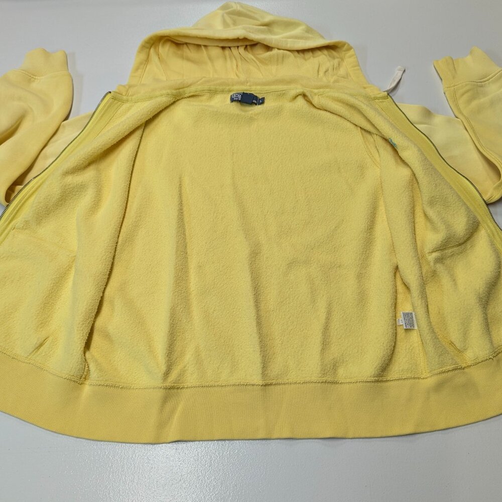 Ralph Lauren Polo Men's Large Sweat Jacket Yellow - Picture 10 of 10